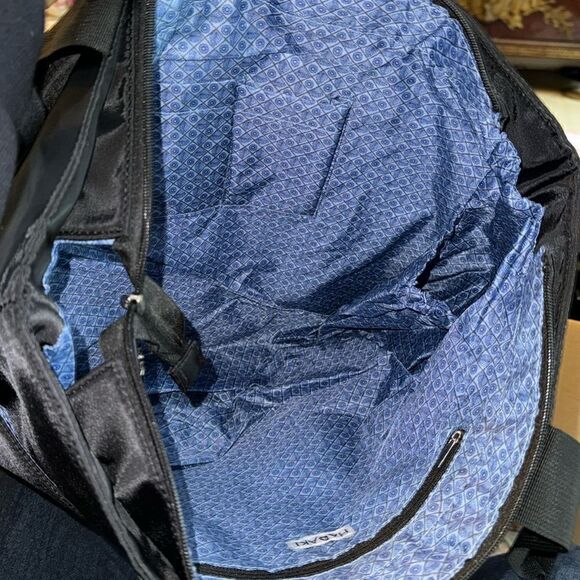 NWT Hadaki Tennis Tote Bag, Black & Yellow - Picture 4 of 4